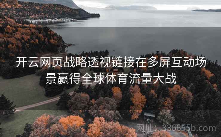 开云网页战略透视链接在多屏互动场景赢得全球体育流量大战