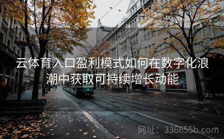 云体育入口盈利模式如何在数字化浪潮中获取可持续增长动能 云体育入口盈利模式如何在数字化浪潮中获取可持续增长动能